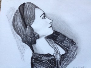  Coco Chanel under an omnilumescent food lamp?