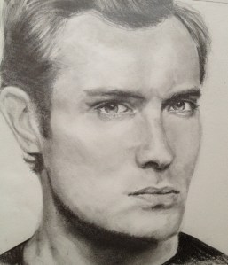 Jude Law's "pouty face."