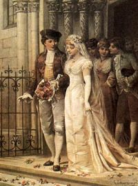 Victorian wedding